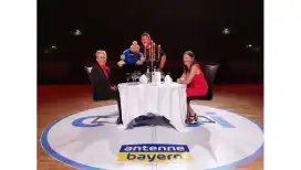 Marcel mit seiner Karin und Sebastian Reich mit seiner Nilpferd-Lady Amanda