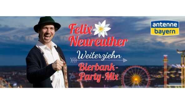 Felix Neureuther jetzt mit Weiterziehn Als Bierbank-Party Mix