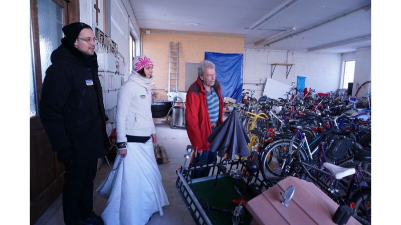 In Heimbuchenthal gab es bereits das nächste Hilfsangebot