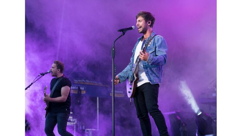 Max Giesinger war das musikalische Highlight des Abends