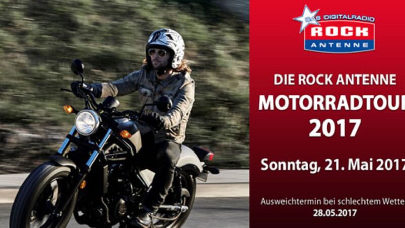 ROCK ANTENNE Motorradtour 2017