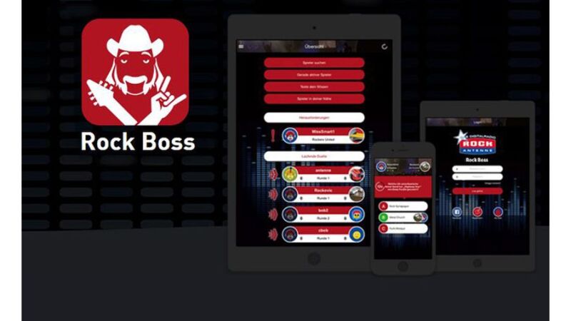 Die Übersicht der ROCK BOSS-App