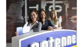 v.l.n.r.: Claudia Germann, Leiterin ANTENNE BAYERN- Hörermarketing, Sarah Klein, Hörermarketing und Pia Otto, Hörermarketing