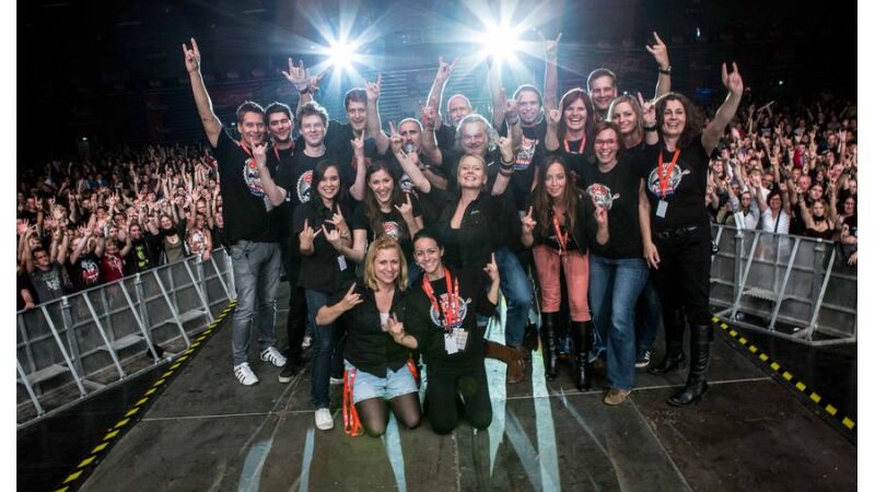 Das ROCK ANTENNE-Team
