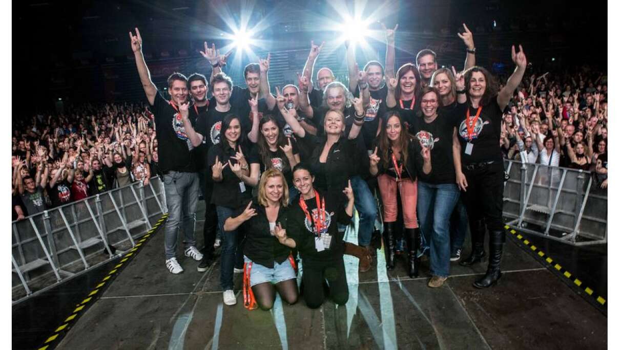 Das ROCK ANTENNE-Team