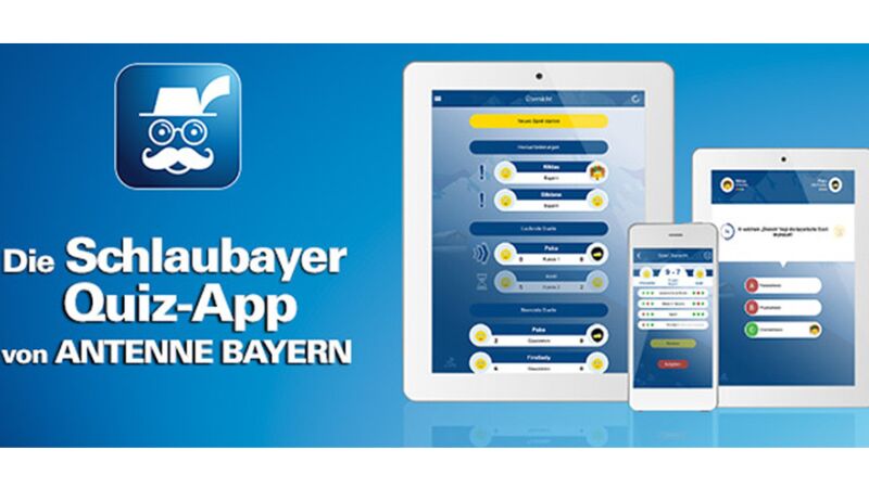 ANTENNE BAYERN startet eigene bayerische Quiz-App: Schlaubayer