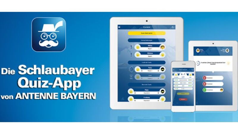 ANTENNE BAYERN startet eigene bayerische Quiz-App: Schlaubayer