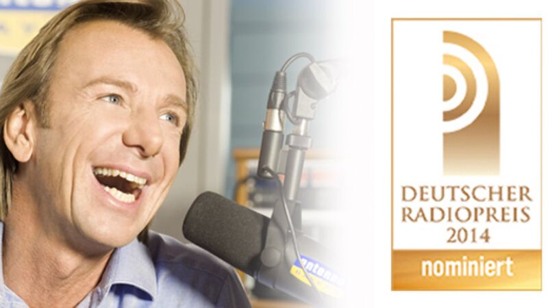 ANTENNE BAYERN-Morgenmoderator Wolfgang Leikermoser nominiert für Deutschen Radiopreis 2014
