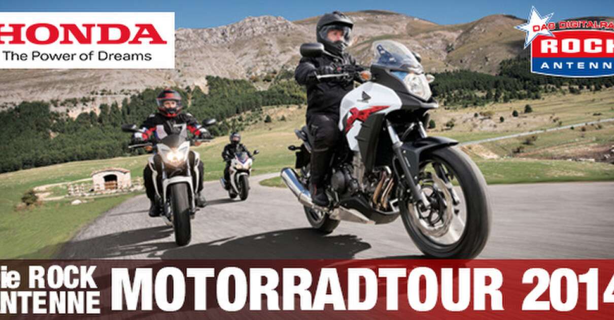 3. ROCK ANTENNE Motorradtour durch Erding, Freising, Ebersberg und Augsburg
