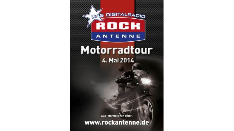 3. ROCK ANTENNE Motorradtour durch Erding, Freising, Ebersberg und Augsburg