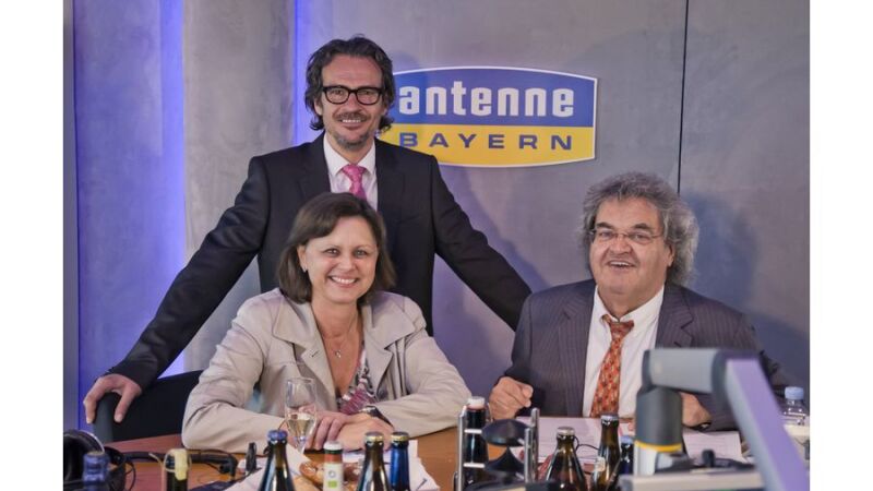 Ilse Aigner, Ralf Zinnow und Helmut Markwort 