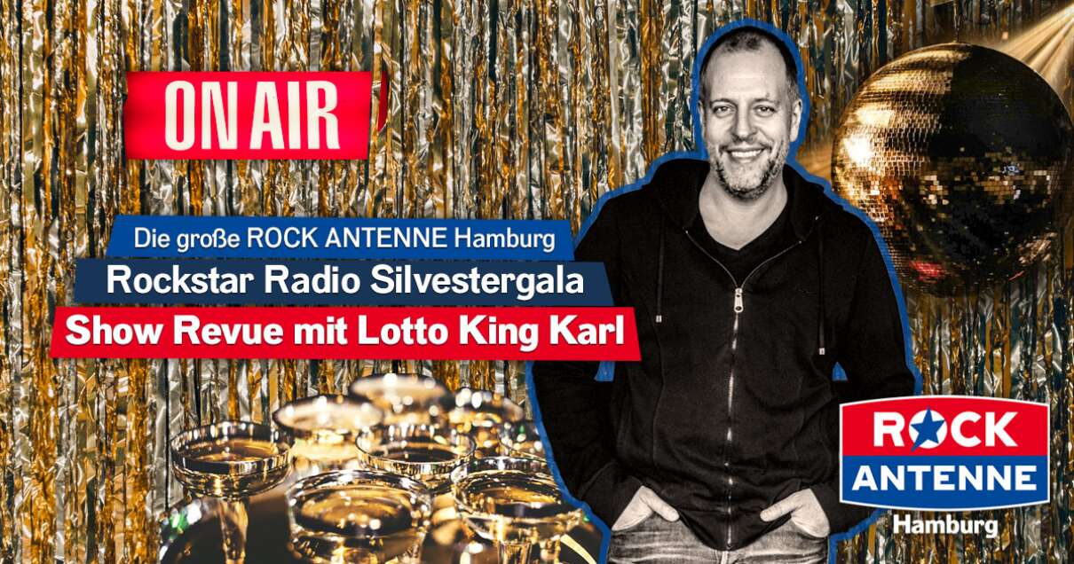 ROCK ANTENNE Hamburg Silvestergala Lotto King Karl