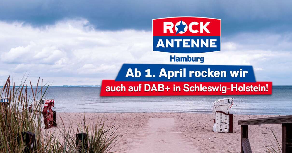 ROCK ANTENNE Hamburg in Schleswig-Holstein via DAB+