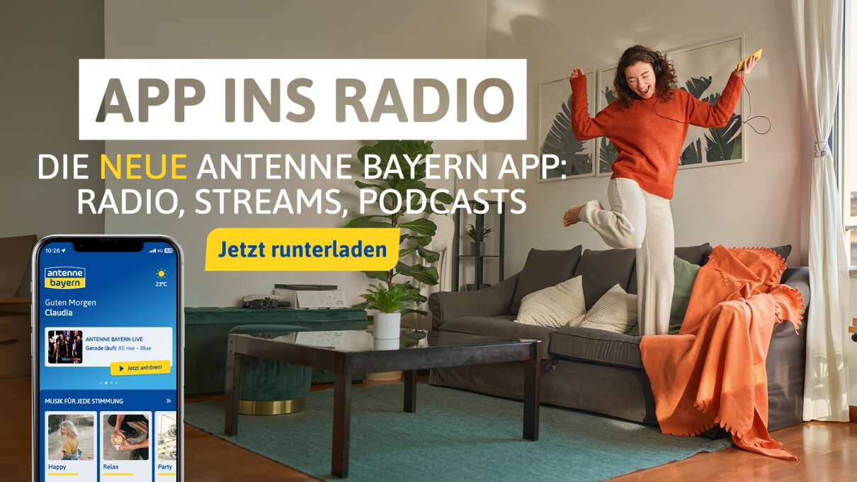 Die neue ANTENNE BAYERN App
