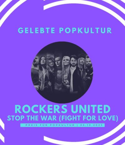ROCKERS UNITED nominiert für Preis für Popkultur
