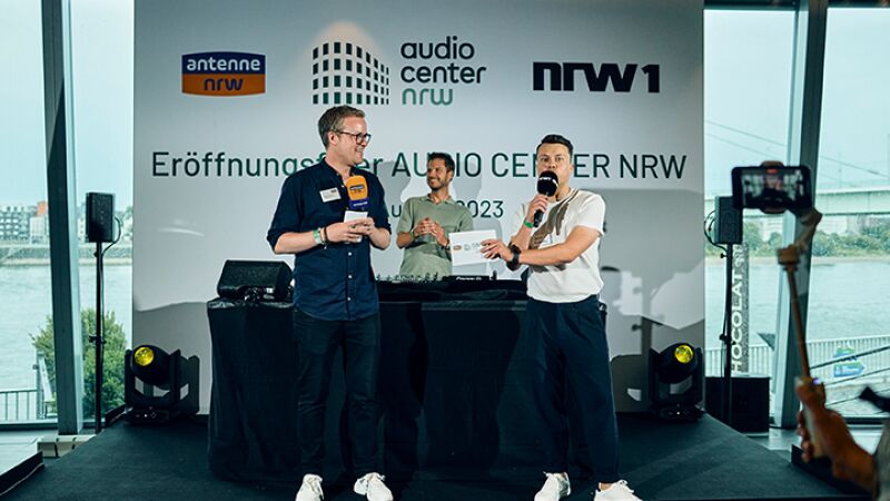 Eröffnung des AUDIO CENTER NRW