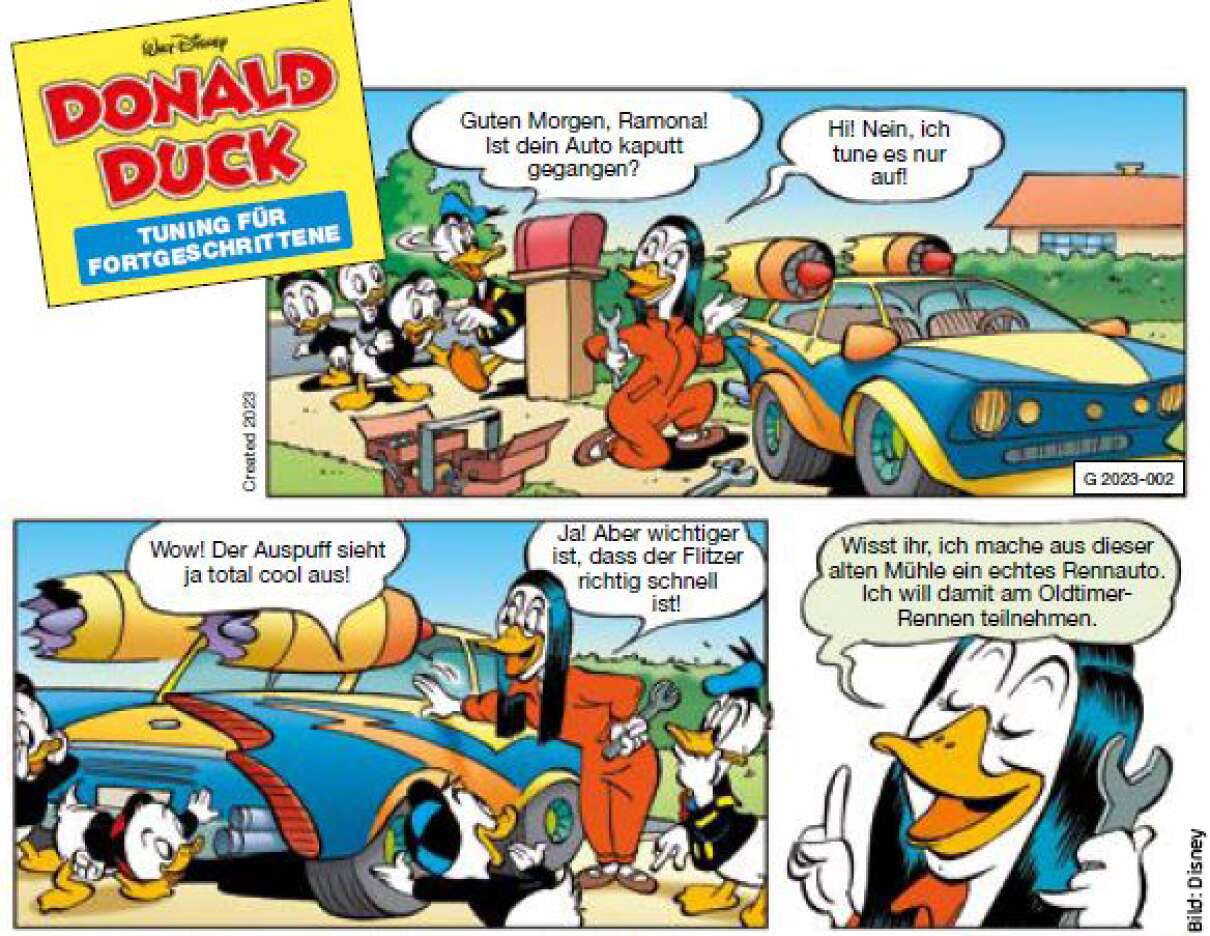 ANTENNE BAYERN-Hörerin in neuer Donald Duck Geschichte // Credit „Disney“