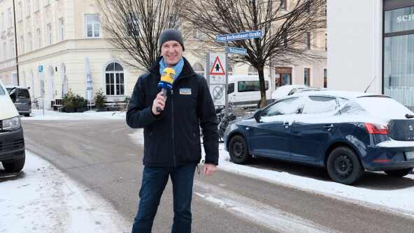 ANTENNE BAYERN und Leiki mit Franz-Beckenbauer-Straße