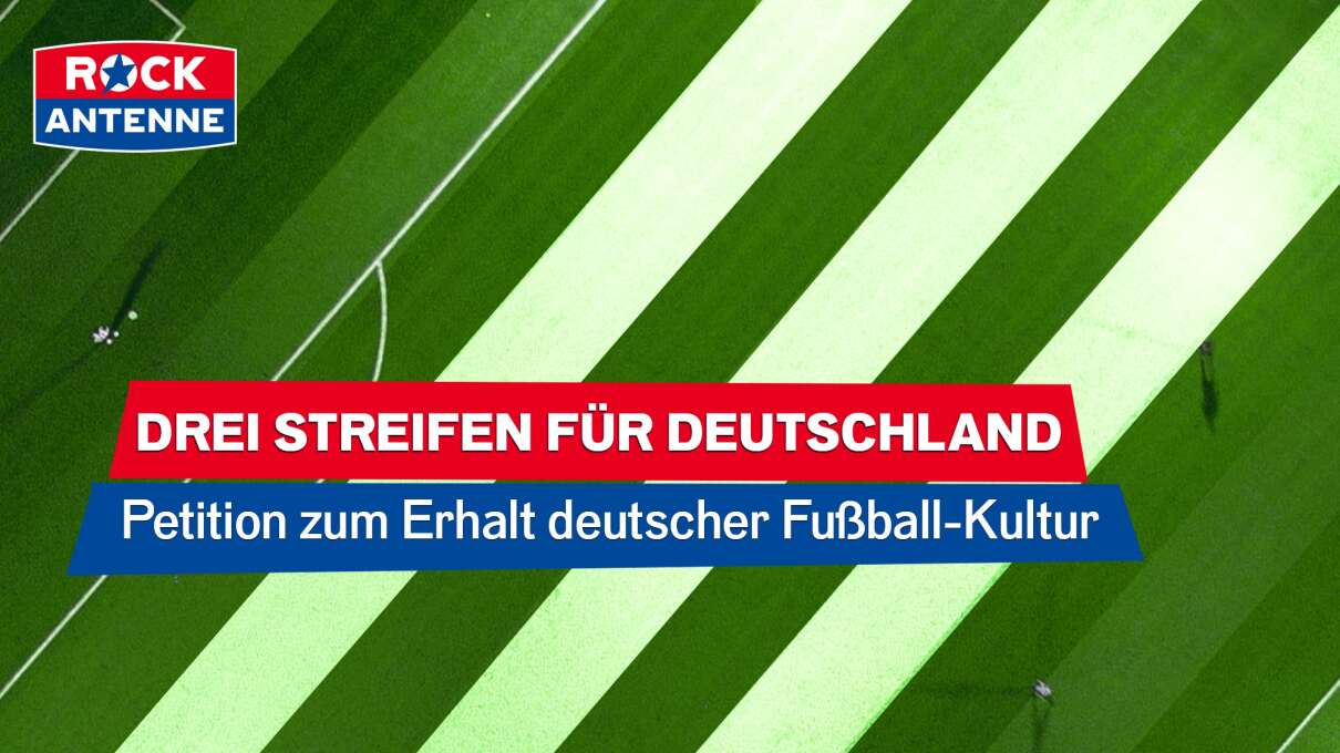 ROCK ANTENNE: Drei Streifen für Deutschland