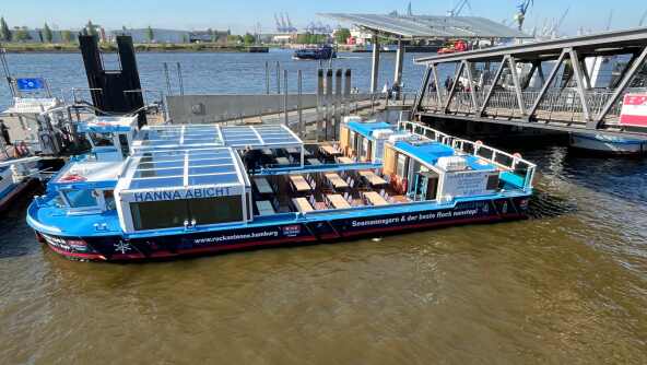 ROCK ANTENNE Hamburg Barkasse