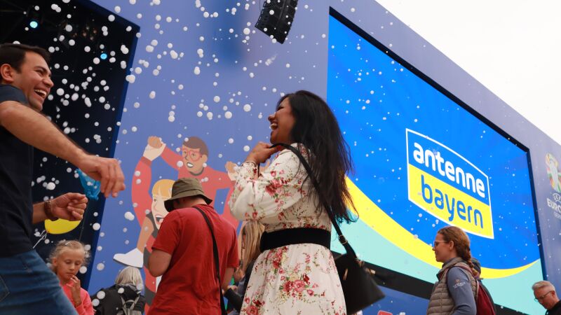 Das große ANTENNE BAYERN Open Air in der Fan Zone