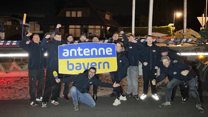 ANTENNE BAYERN Maibaumklau 2025