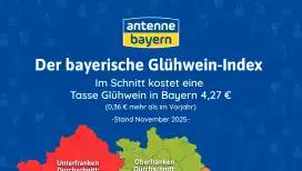 ANTENNE BAYERN Glühwein-Index 2025
