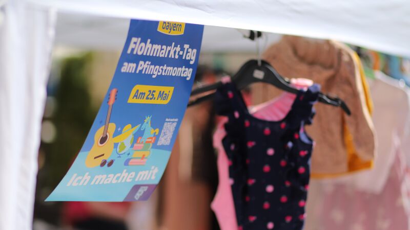 Flohmarkttag am Pfingstmontag mit ANTENNE BAYERN