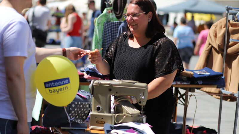 Flohmarkttag am Pfingstmontag mit ANTENNE BAYERN