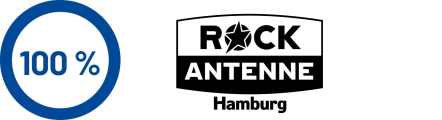 100 % Grafik ROCK ANTENNE Hamburg
