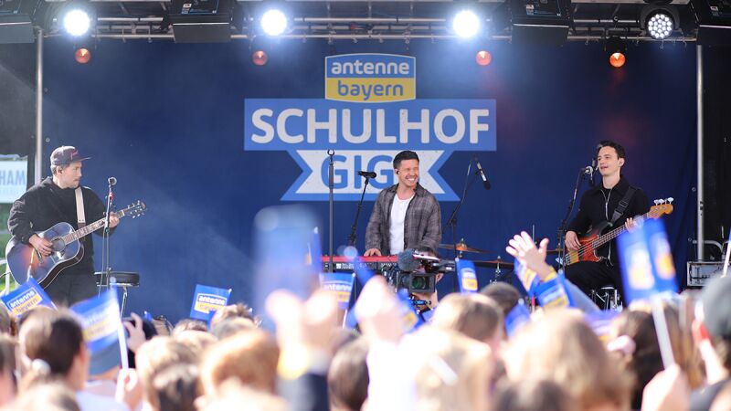 ANTENNE BAYERN_Schulhof-Gig Schongau