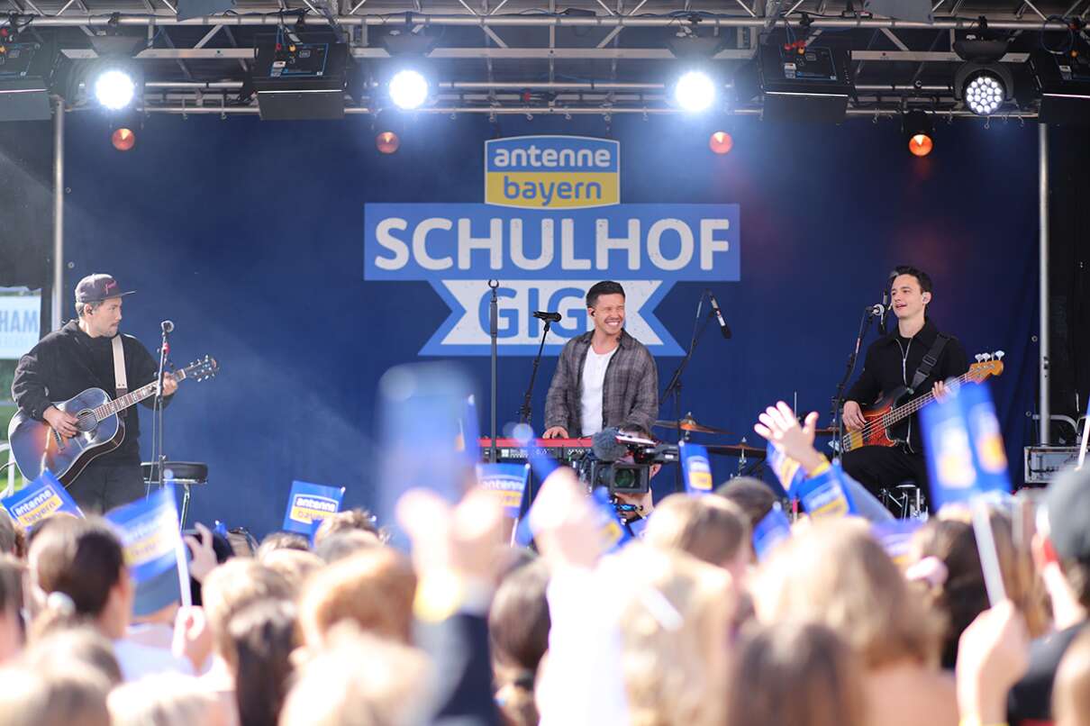 ANTENNE BAYERN_Schulhof-Gig Schongau