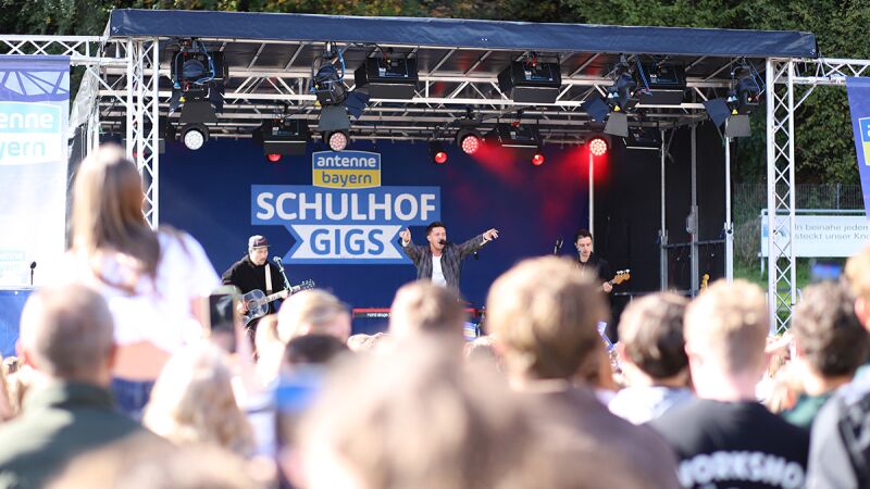 ANTENNE BAYERN_Schulhof-Gig Schongau