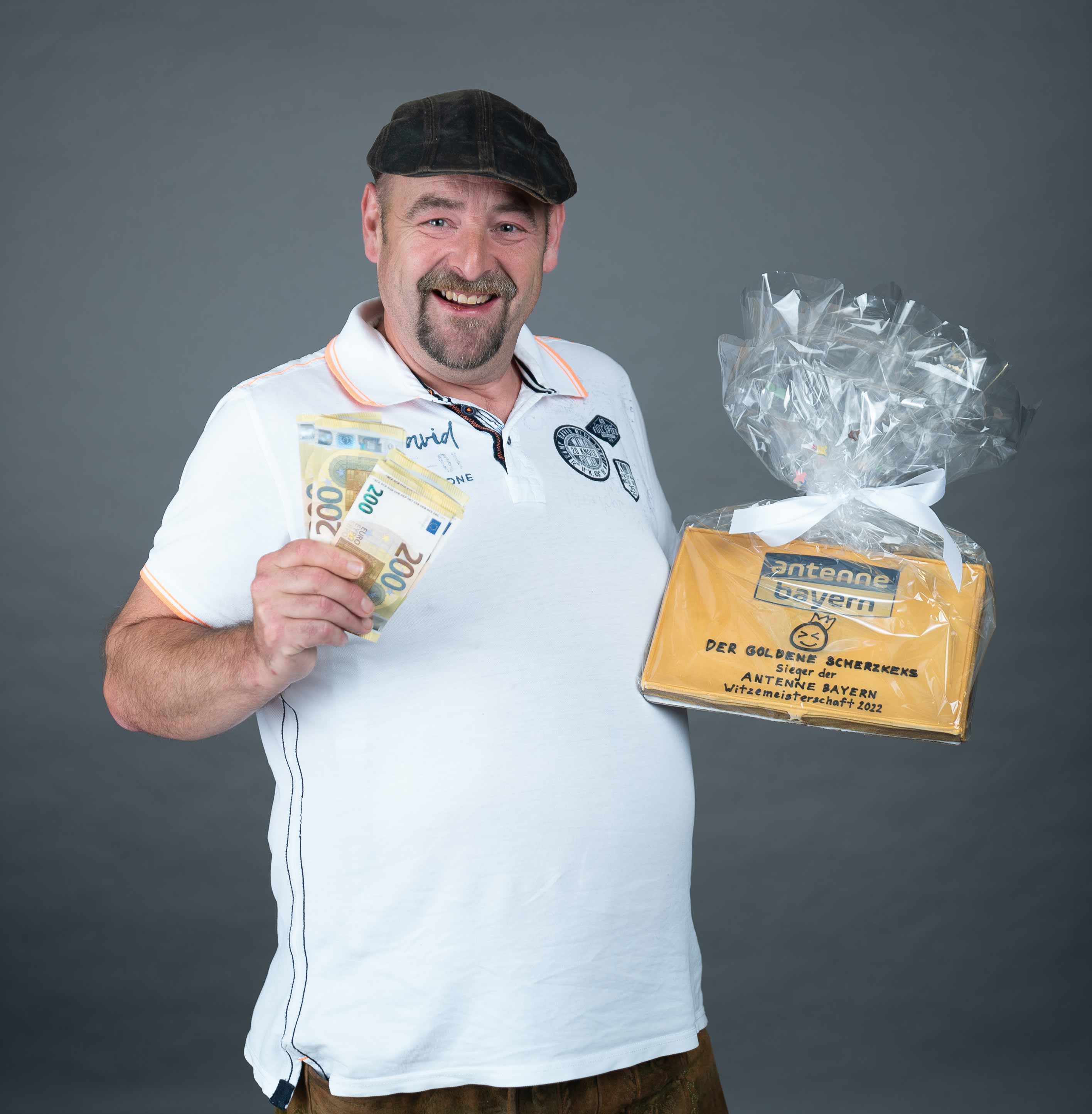 ANTENNE BAYERN Witzemeisterschaft Lucky aus Kohlberg ist der beste Witzeerzähler ANTENNE